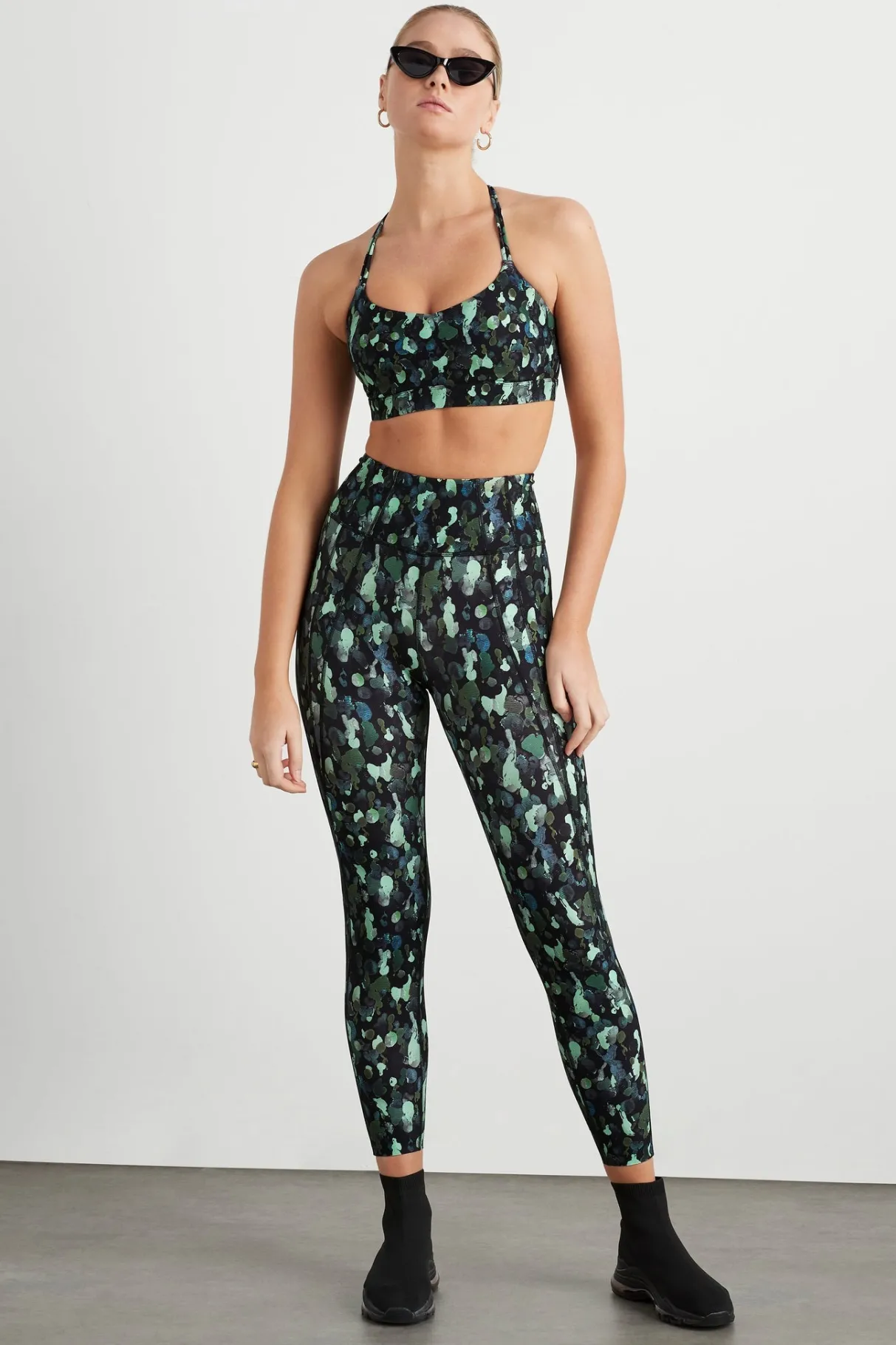 high_rise_contrast__legging__0.webp Best Aje ATHLETICA High Rise Contrast 7/8 Legging 210 Green Painted Freeform