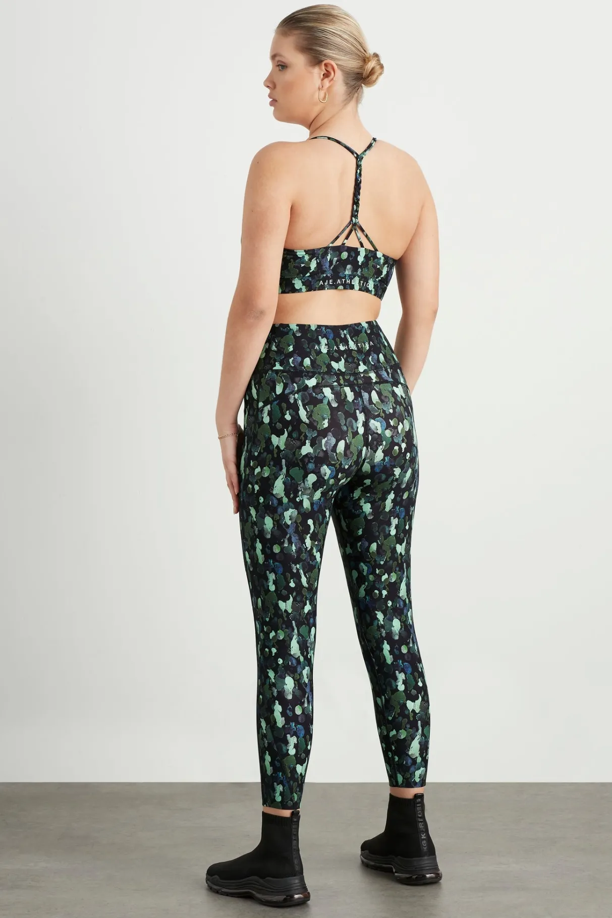 high_rise_contrast__legging__9.webp Best Aje ATHLETICA High Rise Contrast 7/8 Legging 210 Green Painted Freeform