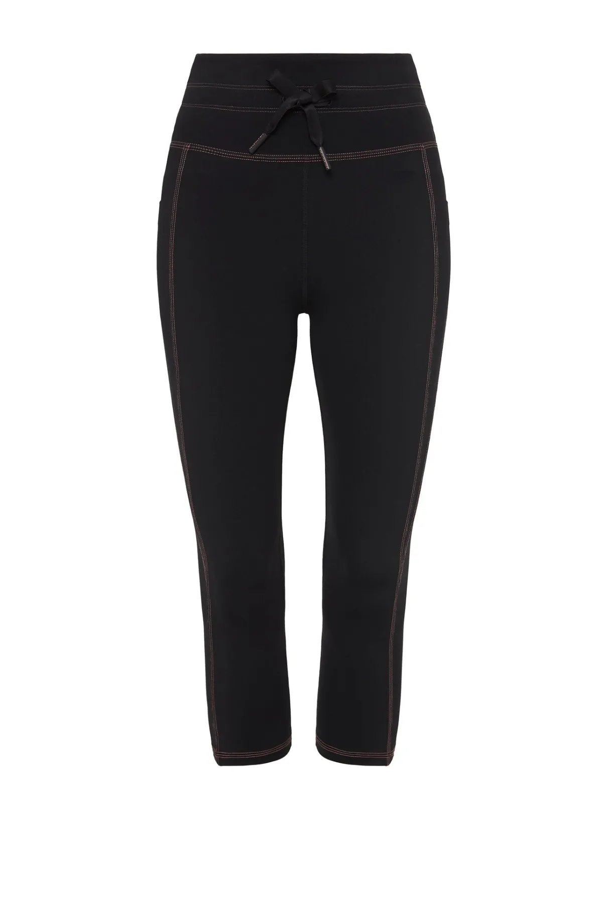 high_rise_contrast__leggings__1.webp Outlet Aje ATHLETICA High Rise Contrast 3/4 Leggings 207 Black/Rose Pink