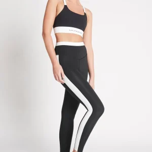 Flash Sale Aje ATHLETICA High Rise Contrast Full Length Legging 212 Black/White