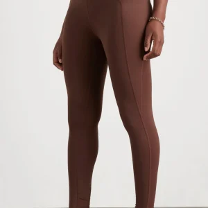 Shop Aje ATHLETICA High Rise Drawstring Full Length Legging 225 Dark Chocolate