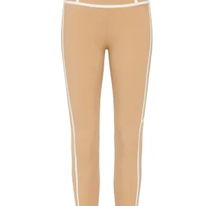 Cheap Aje ATHLETICA High Rise Full Length Bonded Seam Legging 209 Beige/Light Ivory