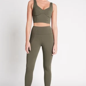 Sale Aje ATHLETICA High Rise Full Length Legging 216 Forest Green