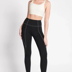 Flash Sale Aje ATHLETICA High Rise Full Length Legging 215 Black/Light Ivory