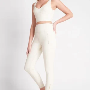Best Sale Aje ATHLETICA High Rise Full Length Legging 216 Light Ivory