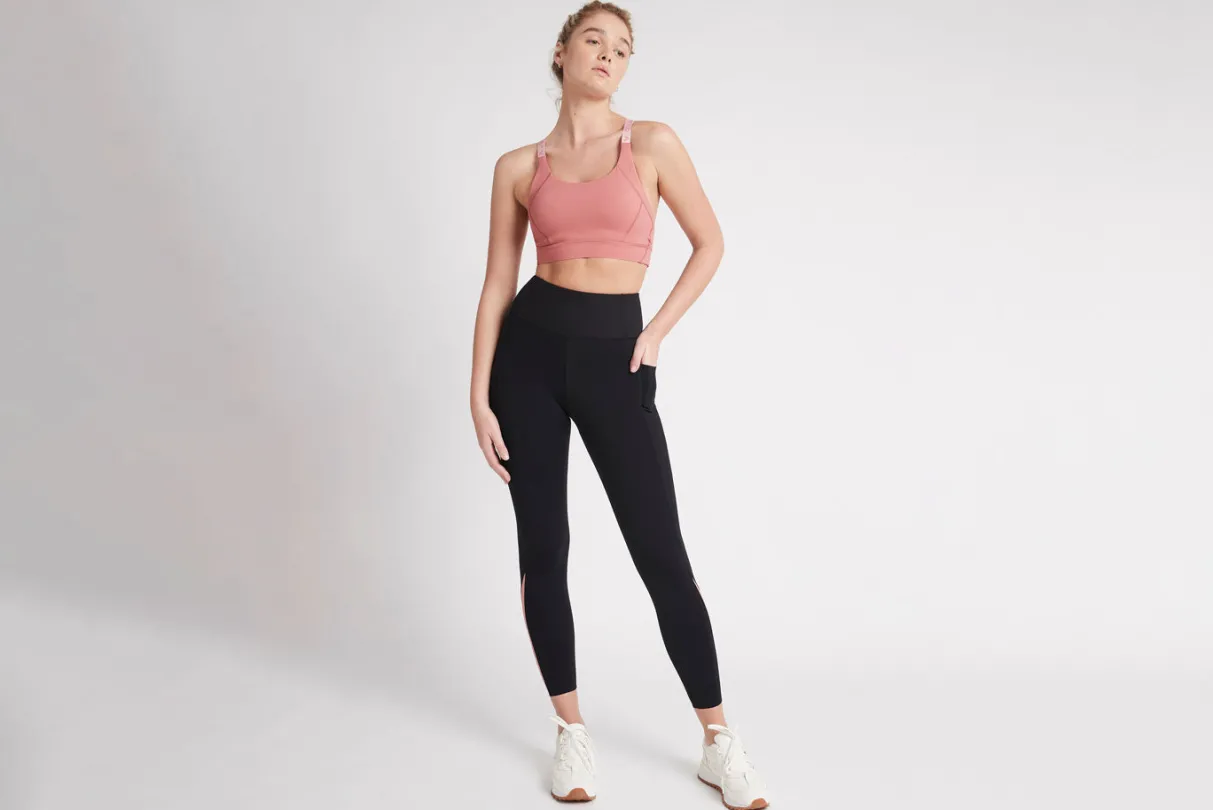 high_rise_full_length_legging__10.webp Outlet Aje ATHLETICA High Rise Full Length Legging 203 Black/Rose Pink