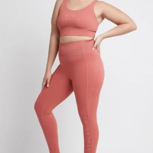 Flash Sale Aje ATHLETICA High Rise Full Length Legging 005 Dusty Rose