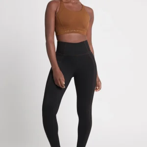 Discount Aje ATHLETICA High Rise Full Length Legging 208 Black/Coffee