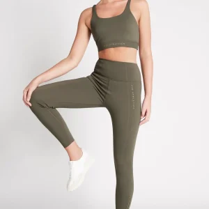 Sale Aje ATHLETICA High Rise Full Length Legging 216 Forest Green
