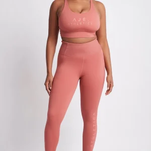 Flash Sale Aje ATHLETICA High Rise Full Length Legging 005 Dusty Rose