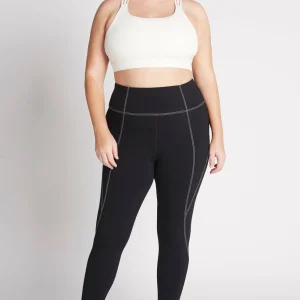 Flash Sale Aje ATHLETICA High Rise Full Length Legging 215 Black/Light Ivory