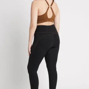 Discount Aje ATHLETICA High Rise Full Length Legging 208 Black/Coffee
