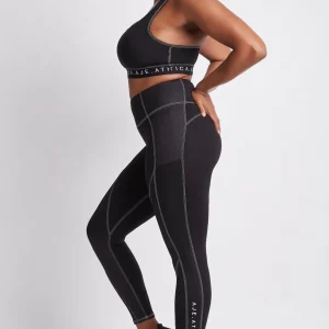 Outlet Aje ATHLETICA High Rise Full Length Panelled Legging 020 Black/White