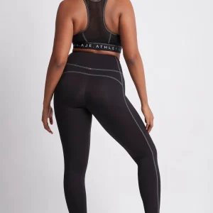 Outlet Aje ATHLETICA High Rise Full Length Panelled Legging 020 Black/White