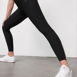 Outlet Aje ATHLETICA High Rise Full Length Zip Rib Legging 216 Black/Gold