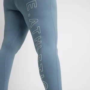Cheap Aje ATHLETICA High Rise Logo Full Length Legging 206 Storm Blue