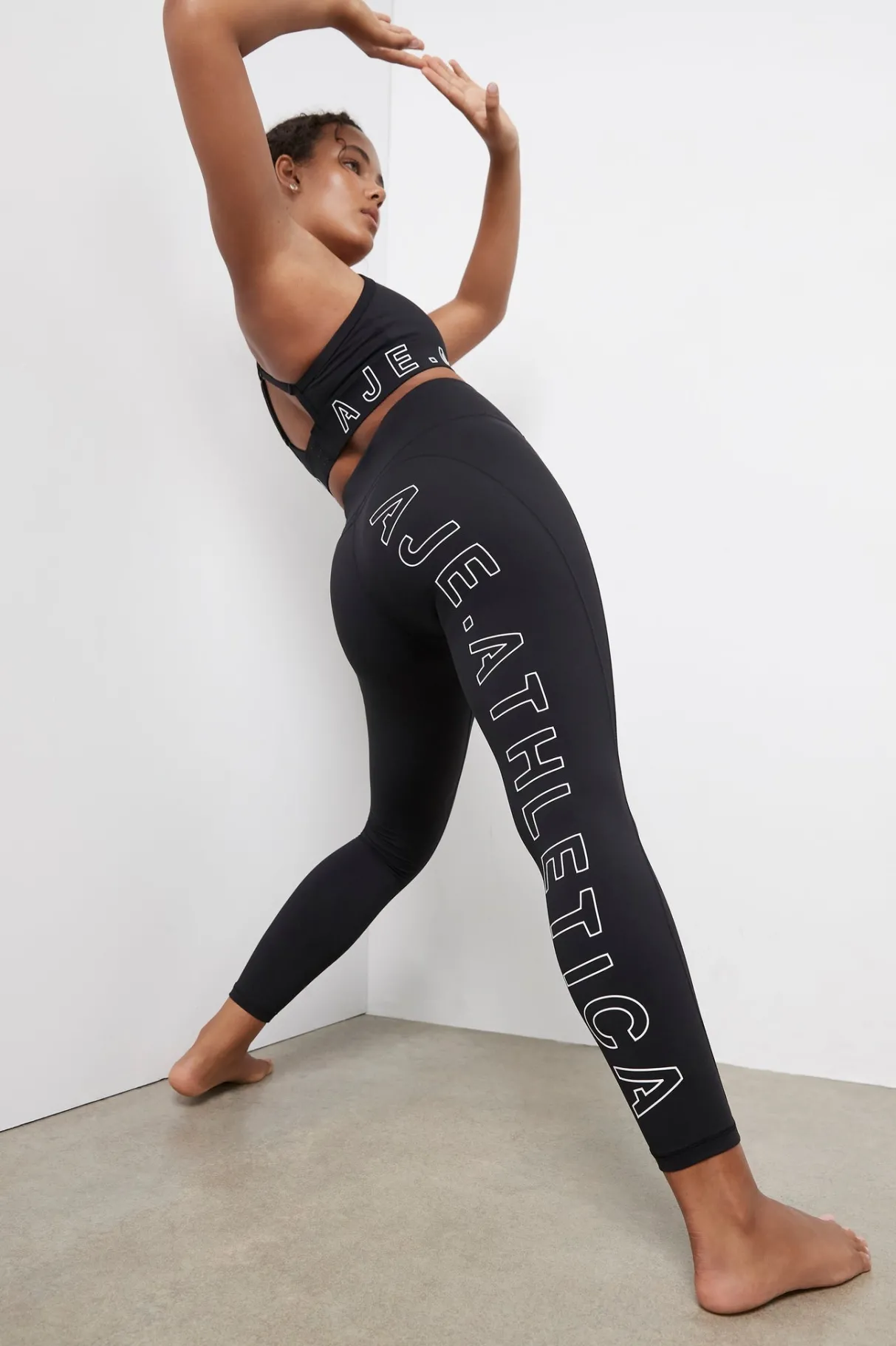 high_rise_logo_full_length_legging__8.webp Outlet Aje ATHLETICA High Rise Logo Full Length Legging 206 Black/White