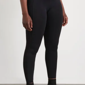 Hot Aje ATHLETICA High Rise Logotape Full Length Legging 208 Black/White