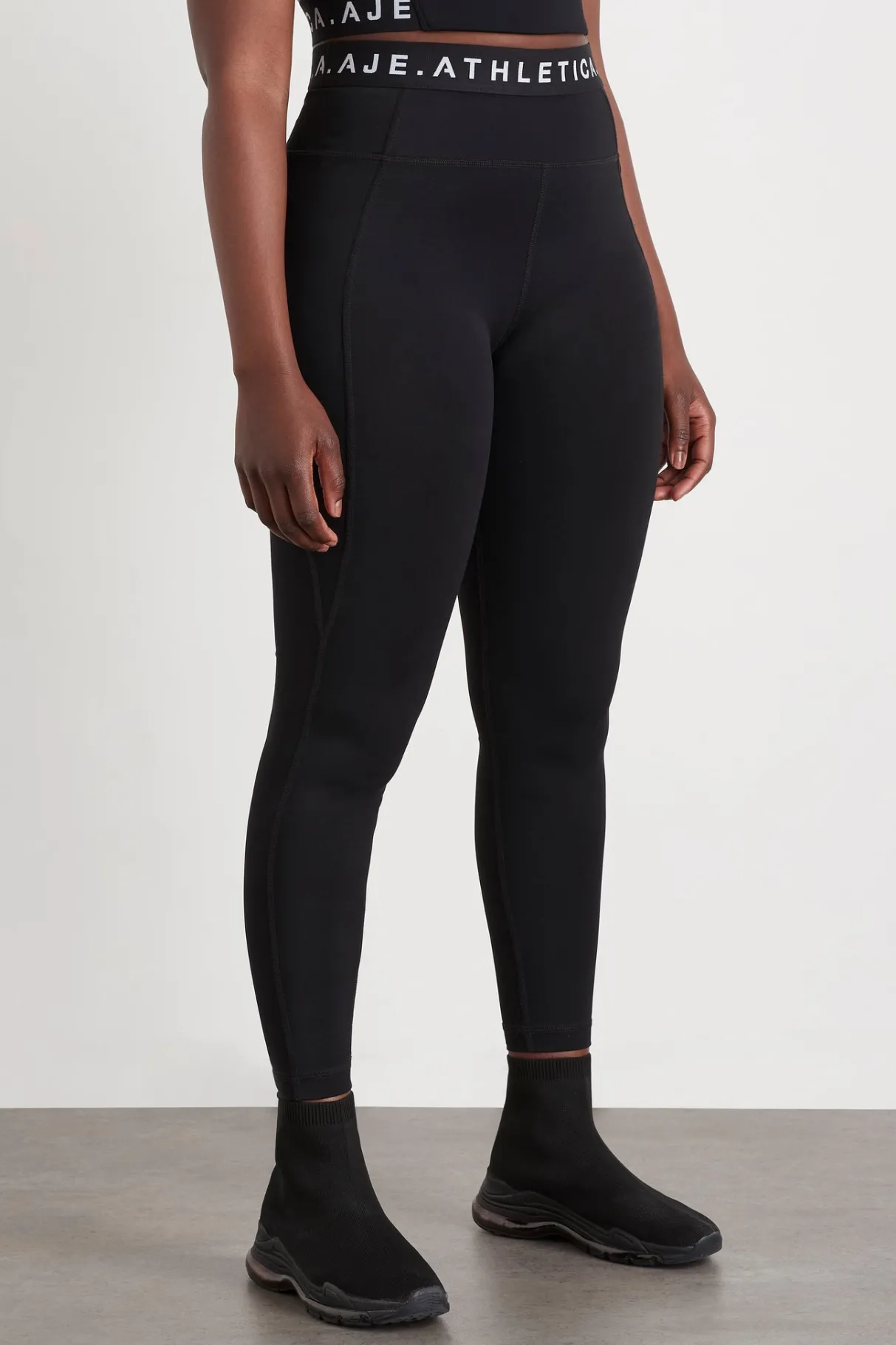 high_rise_logotape_full_length_legging__6.webp Hot Aje ATHLETICA High Rise Logotape Full Length Legging 208 Black/White