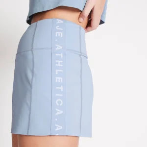 Flash Sale Aje ATHLETICA High Rise Logotape Running Short 602 Steel Blue
