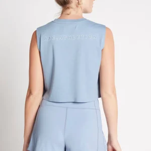 Flash Sale Aje ATHLETICA High Rise Logotape Running Short 602 Steel Blue