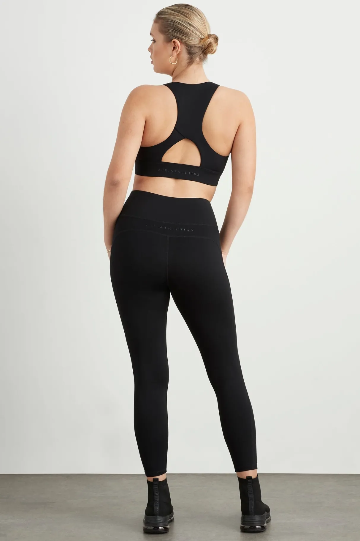 high_rise_mesh_detail__legging__10.webp Online Aje ATHLETICA High Rise Mesh Detail 7/8 Legging 612 Black