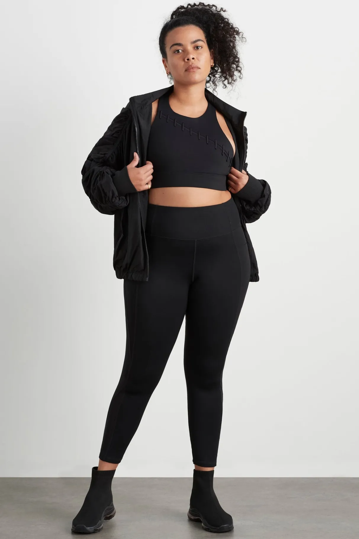 high_rise_mesh_detail__legging__12.webp Online Aje ATHLETICA High Rise Mesh Detail 7/8 Legging 612 Black