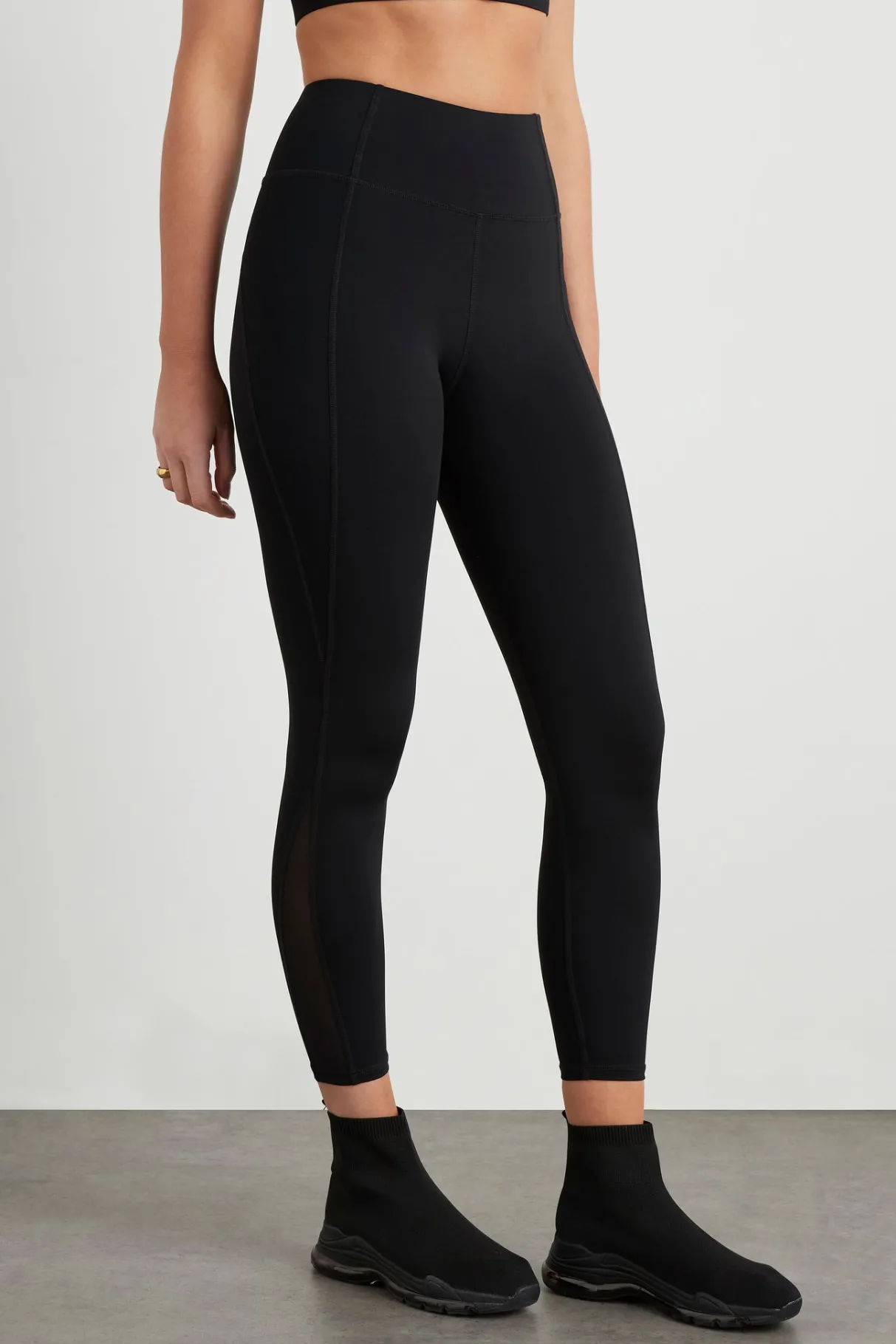 high_rise_mesh_detail__legging__2.webp Online Aje ATHLETICA High Rise Mesh Detail 7/8 Legging 612 Black