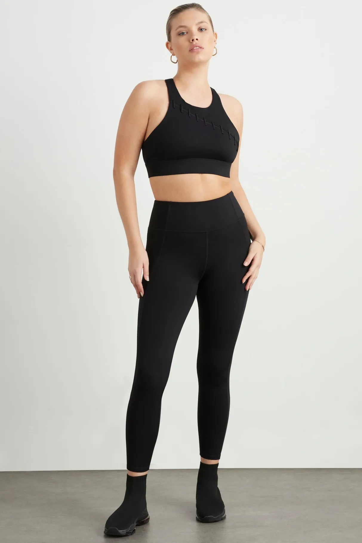 high_rise_mesh_detail__legging__7.webp Online Aje ATHLETICA High Rise Mesh Detail 7/8 Legging 612 Black