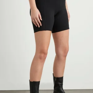 Best Sale Aje ATHLETICA High Rise Mesh Detail Bike Shorts 203 Black