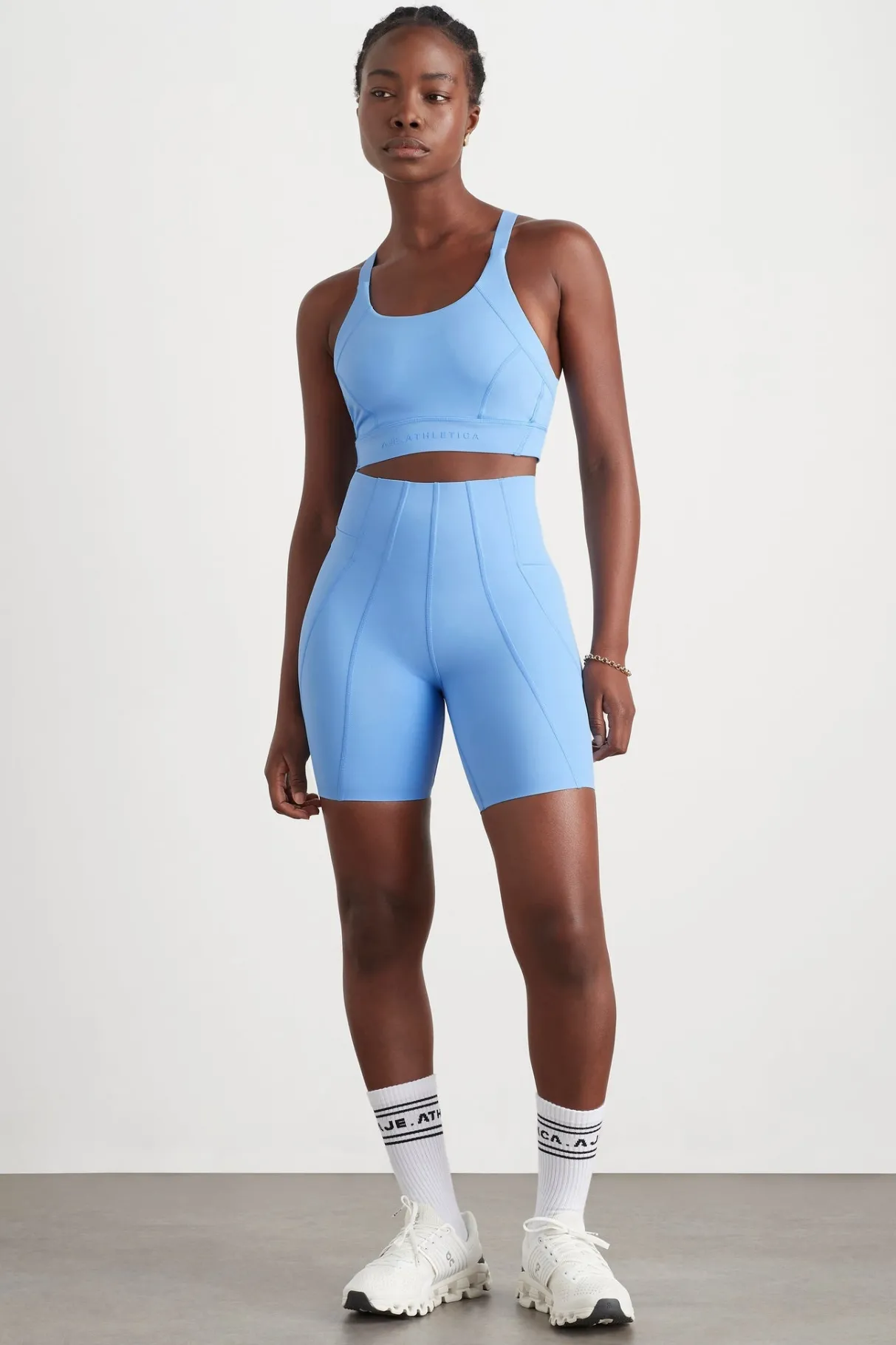 high_rise_mid_length_bike_short__0-1.webp Outlet Aje ATHLETICA High Rise Mid Length Bike Short 615 Cerulean Blue