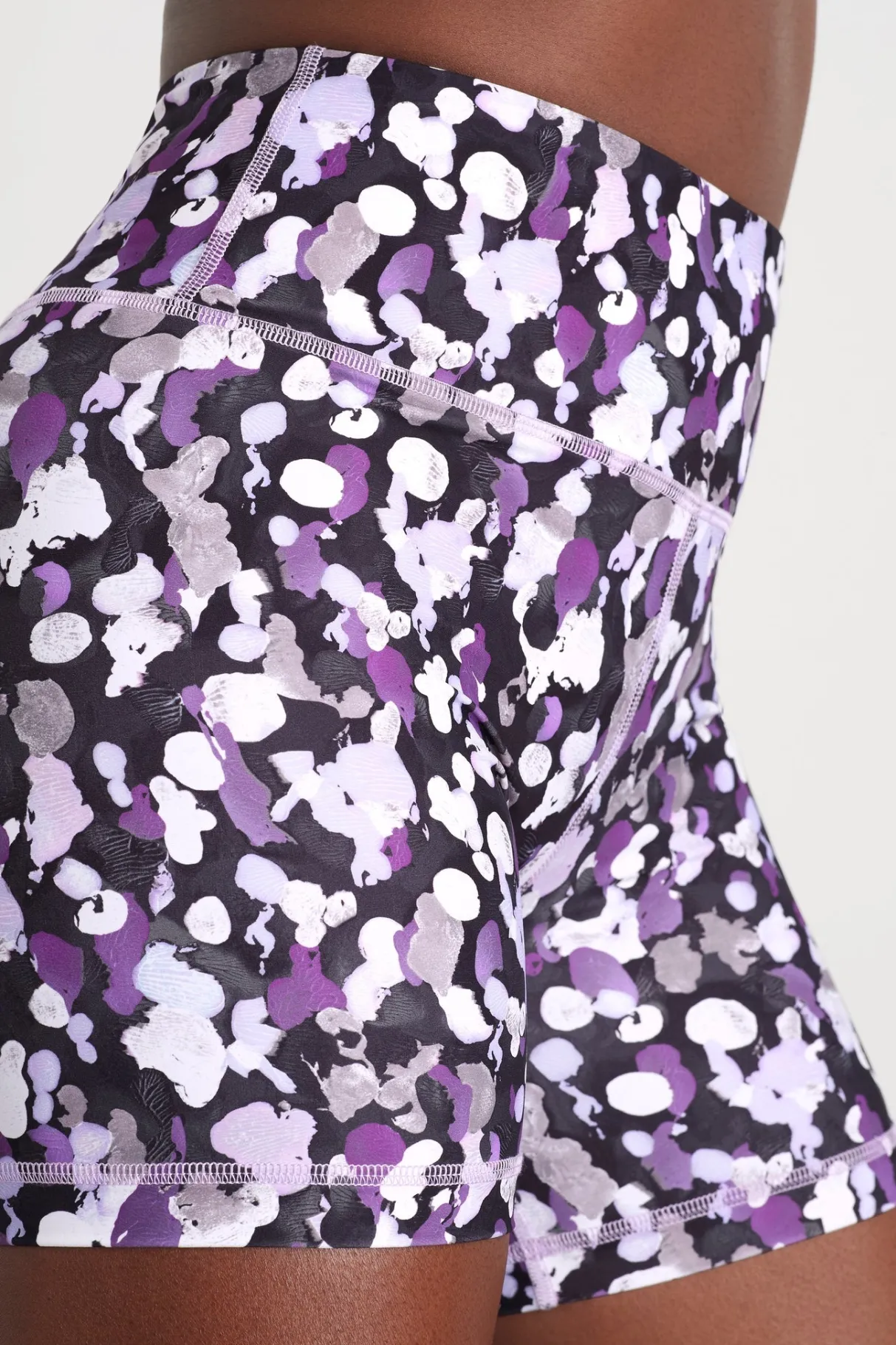 high_rise_mid_length_bike_shorts__4.webp New Aje ATHLETICA High Rise Mid Length Bike Shorts 607 Lavender Painted Freeform