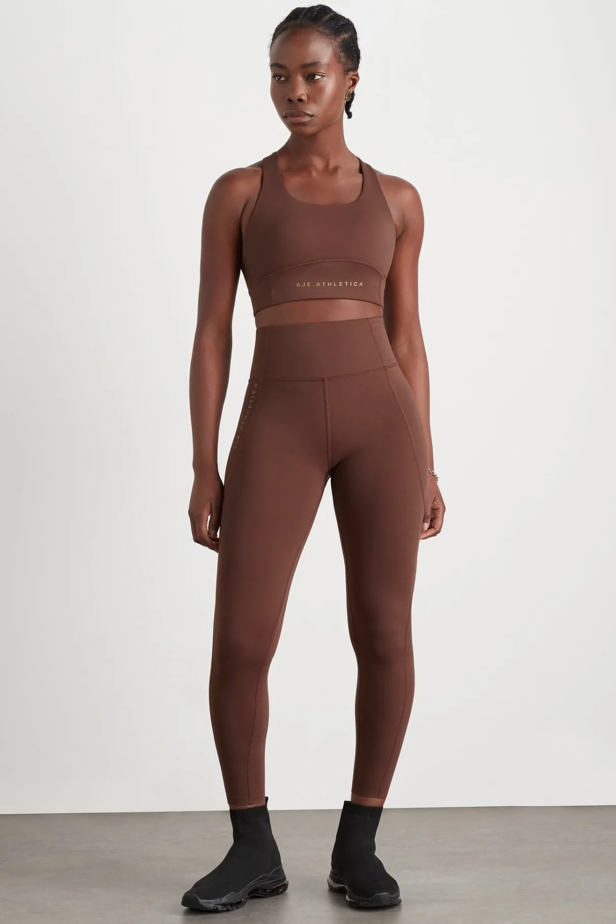 high_rise_perforated_hem_full_length_legging__0.webp Best Aje ATHLETICA High Rise Perforated Hem Full Length Legging 227 Dark Chocolate