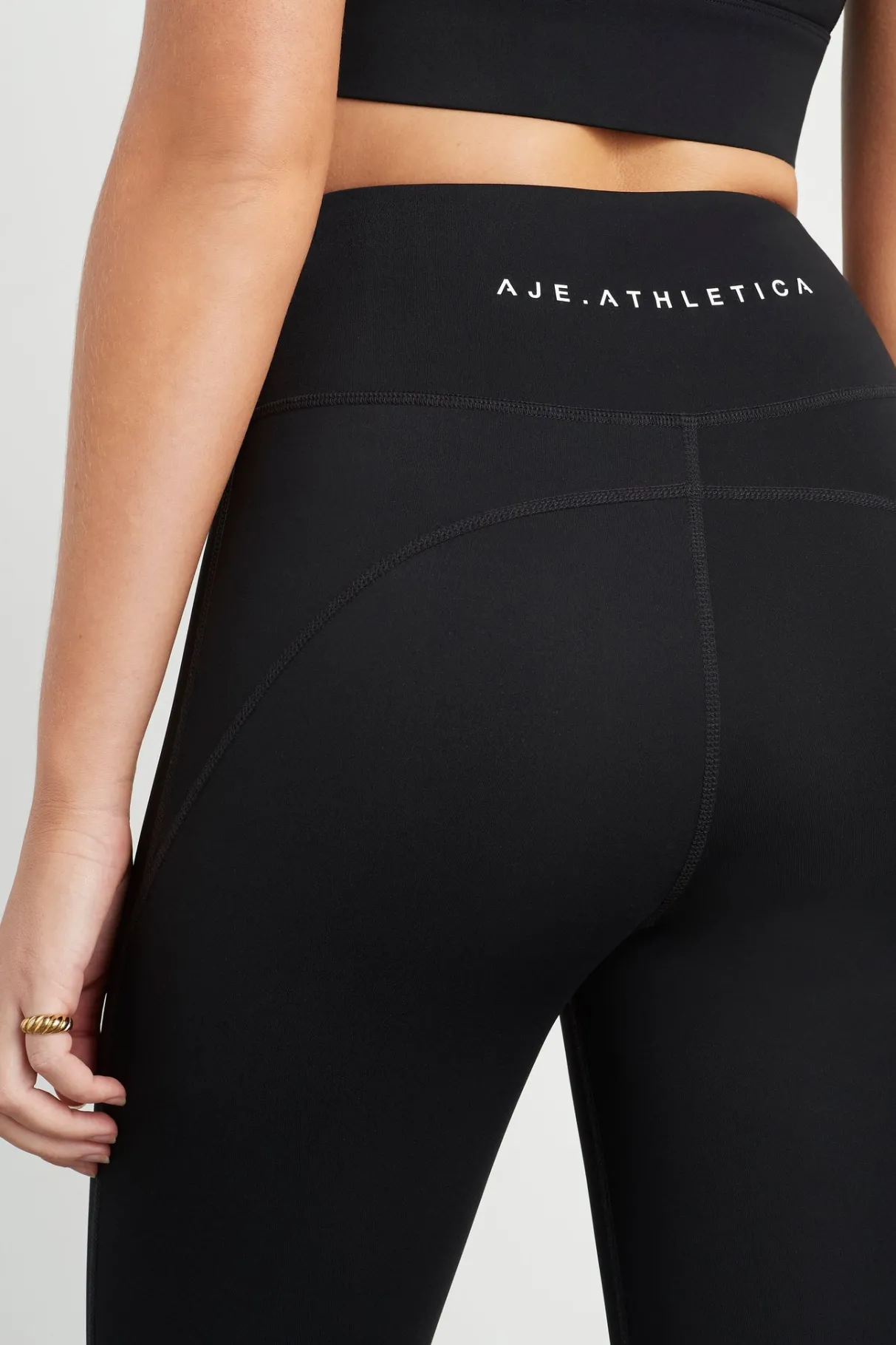 high_rise_quilted__legging__3.webp Fashion Aje ATHLETICA High Rise Quilted 7/8 Legging 229 Black/White