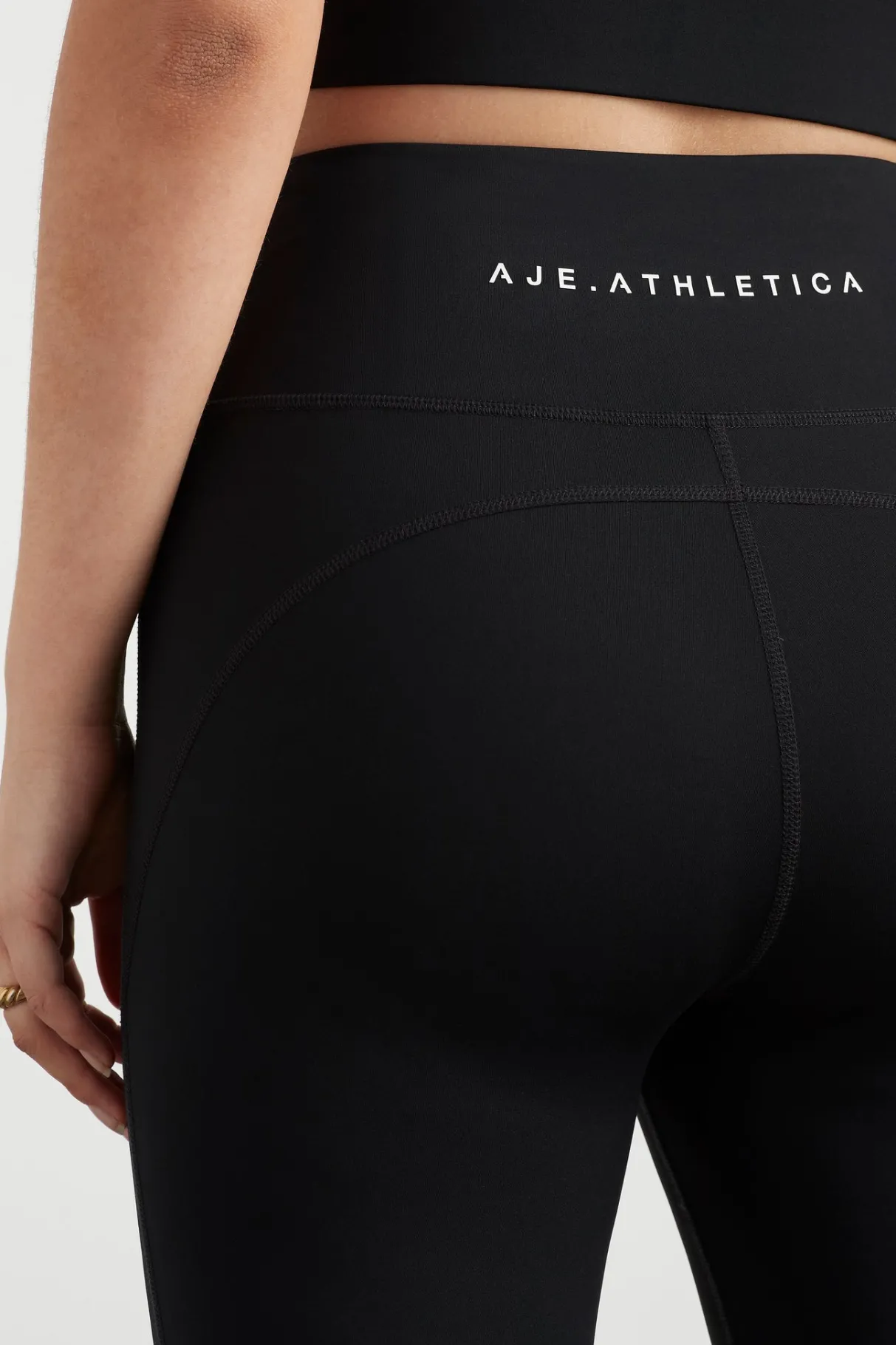 high_rise_quilted__legging__7.webp Fashion Aje ATHLETICA High Rise Quilted 7/8 Legging 229 Black/White