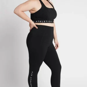 Sale Aje ATHLETICA High Rise Signature Logo 3/4 Legging 218 Black