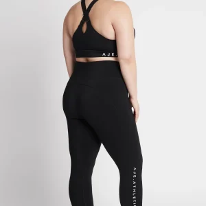 Sale Aje ATHLETICA High Rise Signature Logo 3/4 Legging 218 Black