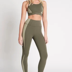 Online Aje ATHLETICA High Rise Signature Logo 7/8 Legging 210 Forest Green/Sage