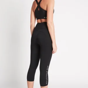 Sale Aje ATHLETICA High Rise Signature Logo 3/4 Legging 218 Black