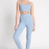 Online Aje ATHLETICA High Rise Triple Stitch 7/8 Legging 210 Steel Blue