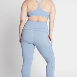 Online Aje ATHLETICA High Rise Triple Stitch 7/8 Legging 210 Steel Blue