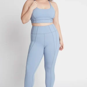 Online Aje ATHLETICA High Rise Triple Stitch 7/8 Legging 210 Steel Blue