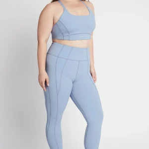 Online Aje ATHLETICA High Rise Triple Stitch 7/8 Legging 210 Steel Blue