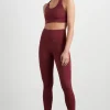 Flash Sale Aje ATHLETICA High Rise Twist 7/8 Legging 223 Burnt Burgundy/Berry