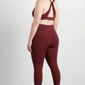 Flash Sale Aje ATHLETICA High Rise Twist 7/8 Legging 223 Burnt Burgundy/Berry