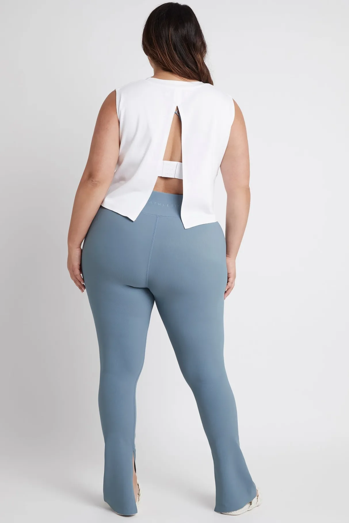 high_waist_split_hem_legging__12.webp Store Aje ATHLETICA High Waist Split Hem Legging 205 Storm Blue