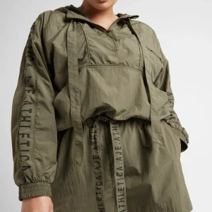 Store Aje ATHLETICA High Waisted Belted Shorts 608 Khaki