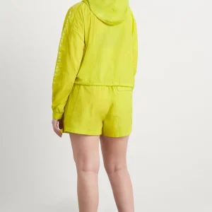Flash Sale Aje ATHLETICA High Waisted Belted Shorts 608 Citrus Yellow/Wht