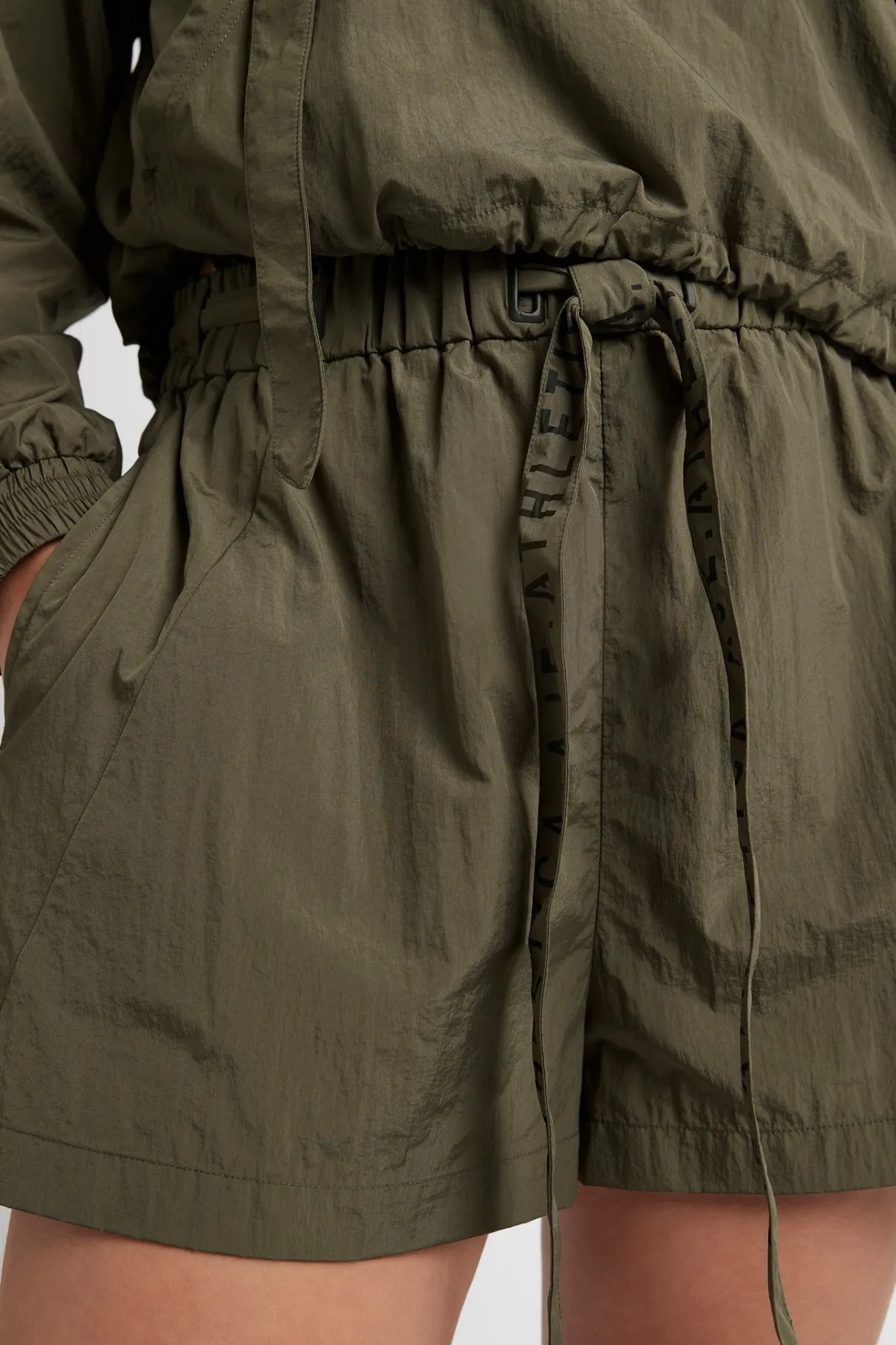 high_waisted_belted_shorts__8.webp Store Aje ATHLETICA High Waisted Belted Shorts 608 Khaki