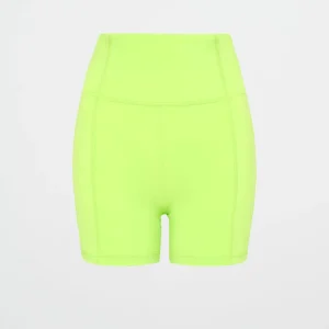 Best Aje ATHLETICA High Waisted Bike Shorts 605 Lime Green